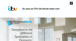 Desktop Screenshot of middletonblinds.co.uk